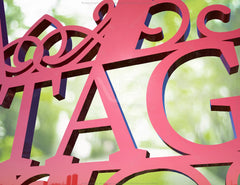 Split Regal Monogram Alphabet Letters Laser Cut Files | SVG, DXF, AI |#014|