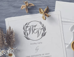 All two letter combination Monogram Alphabet Letters | SVG, DXF, AI |#026|