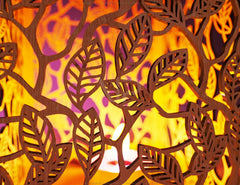 Leaves Candle Holder Laser Cut Lamp wood Tea light Lantern Votive Gift SVG |#U026| VectorPort