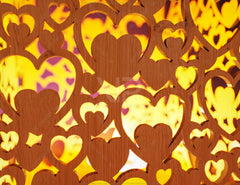 Heart Candle Holder Laser Cut Lamp wood Tea light Lantern Votive Gift SVG |#U027| VectorPort