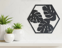 Tropical leaves for cutting Palm Leaves wall décor laser cut | SVG, DXF, AI |#061|