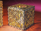 Star Shape Pattern Candle Holder Laser Cut Lamp wood Tea light Lantern Votive Gift SVG |#U065| VectorPort