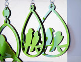Bird Earring Svg 13 styles Glowforge Cricut Jewelry Pendants laser cut | SVG, DXF, AI |#069| VectorPort