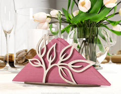 Leaves Bird Butterfly Decorative Napkin Holder Laser Cut Tabletop wooden holder SVG |#U071| VectorPort