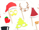 2021 New Year's Photo Booth Props Kit Funny Party Bamboo Sticks Glitter Eve Party Decoration Supplies | SVG, DXF, AI |#084| VectorPort