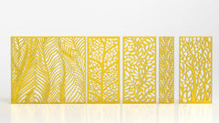 Tree Ornaments for decorative partitions panel screen CNC Laser Cutting File | SVG, DXF, AI |#C001|