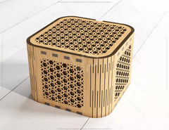 Decorative Wooden Gift box laser cut jeweler case Wedding Love vector model Glowforge cut file |#U106| VectorPort