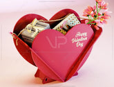 Valentine Day Gift Heart Shape Basket Love Wooden Plywood Vector Plan for Her Diy | SVG, DXF |#111| VectorPort