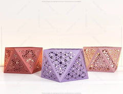 Papercut Craft Paper boxes Packing for Gift Wedding Favors Box Lace Pattern template Files |#U118| VectorPort