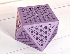 Papercut Craft Paper boxes Packing for Gift Wedding Favors Box Lace Pattern template Files |#U118| VectorPort