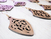 24 Earrings Template LaserCut files Svg Glowforge Cricut Jewelry Pendants Drop | SVG, DXF, AI |#126| VectorPort