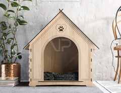 Cute Cat House Laser cut vector plans Pet House SVG files Instant download cnc template laser cut | SVG, DXF |#141| VectorPort