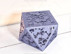 Papercut Craft Paper boxes Packing for Gift Wedding Favors Box Lace Pattern template Files |#166| VectorPort