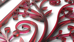 Tree Ornaments for decorative partitions panel screen CNC Laser Cutting File | SVG, DXF, AI |#C017|