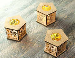 Candle Holder Laser Cut Lamp plywood Tea light Lantern Votive Gift Wooden table Lamp Lantern Digital Download SVG |#174| VectorPort