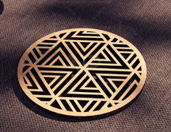 Elegant Round Laser Cut Wood Coasters Drink Tea Coffee Cup Mat Pad Placemat Tableware Digital Download | SVG, DXF |#177| VectorPort