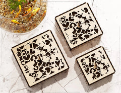 Heart Pattern Wooden Gift Box Jewelry laser cut Box template Wedding Love story Digital Download | SVG, DXF |#U181| VectorPort