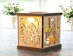 Easter Template Candle Holder Laser Cut Lamp plywood Tea light Lantern Votive Gift Wooden table Digital Download SVG |#183| VectorPort