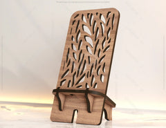 Laser Cut Wooden Mobile Phone Stand Cell Phone Holder Digital Download SVG |#184| VectorPort
