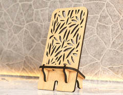 Laser Cut Wooden Mobile Phone Stand Cell Phone Holder Digital Download SVG |#185| VectorPort