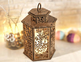 Spring Flower Pattern Lamp Candle Holder Ornaments Opener Lantern Decoration Table Digital Download SVG |#190| VectorPort