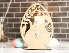 Standing Easter Egg Ornaments Laser Cut Files Egg SVG bundle 3 Elements Digital Download |#U192| VectorPort