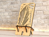 Laser Cut Wooden Mobile Phone Stand Cell Phone Holder Digital Download SVG |#U195| VectorPort