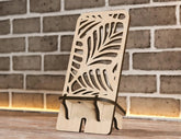 Laser Cut Wooden Mobile Phone Stand Cell Phone Holder Digital Download SVG |#U196| VectorPort