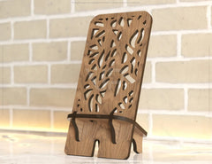 Laser Cut Wooden Mobile Phone Stand Cell Phone Holder Digital Download SVG |#U197| VectorPort