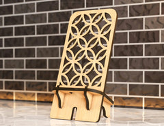 Laser Cut Wooden Mobile Phone Stand Cell Phone Holder Digital Download SVG |#U198| VectorPort