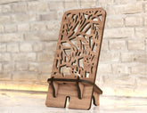 Laser Cut Wooden Mobile Phone Stand Cell Phone Holder Digital Download SVG |#U199| VectorPort