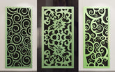 Ornaments for decorative partitions panel screen CNC Laser Cutting File | SVG, DXF, AI |#C020| VectorPort
