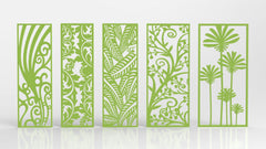 Ornaments for decorative partitions panel screen CNC Laser Cutting File | SVG, DXF, AI |#C021| VectorPort