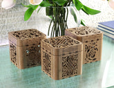 Decorative Wooden Gift box with Flowers Pattern Jeweler case Wedding Birthday Mother’s Day Gift Box laser cut file Digital Download |#220| VectorPort