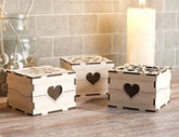Ring Box Heart Pattern Decorative Wooden Gift box laser cut Jeweler case Wedding Birthday Valentine Gift Box Digital Download |#U221| VectorPort