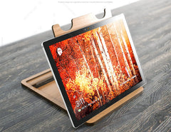 Laser Cut Wooden Tablet Stand Flexible Tablet Holder 6-10 in Digital Download SVG |#228| VectorPort