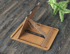 Laser Cut Wooden Tablet Stand Flexible Tablet Holder 6-10 in Digital Download SVG |#228|