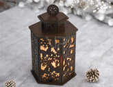 Christmas Lamp Night Light Snowflake & Butterfly Lantern Decoration Table Candle Holder Digital Download |#233| VectorPort