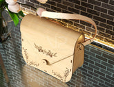 Wooden Clutch Laser Cut Wooden Bag, Purse, Handbag Digital Download SVG |#U243| VectorPort
