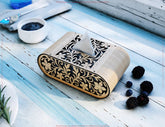 Floral Design Laser Cut Napkin Dispenser – 2 Size Options, Modern Tabletop Tissue Box Wooden Napkin cover Digital Download |#250| VectorPort
