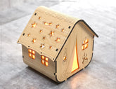 Wooden Tent Shape Night Light Lamp Laser Cutting Camping Tent Home Lampshade Table Candle Holder Table Lamp Digital Download SVG |#U258| VectorPort