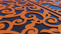 Abstract Pattern Panel Templates CNC Laser Cutting File | SVG, DXF, AI |#C026|