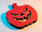 Halloween Pumpkin Coaster With Gear Laser Cut Tea Coffee Cup Mat Pad Placemat Tableware Scary Pumpkin SVG Digital Download |#U281| VectorPort
