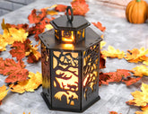 Halloween Candle Tealight Holder Pumpkin Cat Spider Lantern Spooky House Scene Lamp Digital Download SVG |#U283| VectorPort
