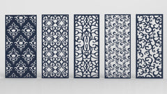 Abstract Pattern Panel Templates CNC Laser Cutting File | SVG, DXF, AI |#C029|