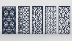 Abstract Pattern Panel Templates CNC Laser Cutting File | SVG, DXF, AI |#C029| VectorPort