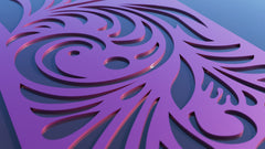 Abstract Pattern Panel Templates CNC Laser Cutting File | SVG, DXF, AI |#C029|