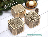 Decorative Wooden Gift Box laser cut jeweler case Wedding Love vector model Greek Key Pattern Digital Download |#U294| VectorPort