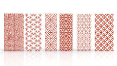 Ornaments for decorative partitions panel screen CNC Laser Cutting File | SVG, DXF, AI |#C003| VectorPort