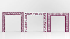 Islamic Abstract Pattern Panel Templates CNC Laser Cutting File | SVG, DXF, AI |#C033|